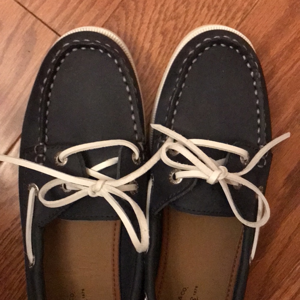Bass & Co Sailor Boat Shoes size 7M. Womens - Picture 2 of 8